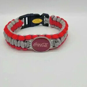 NEW Coca-Cola Paracord Bracelet Gift for Coca-Cola Lovers, Coca-Cola Collection